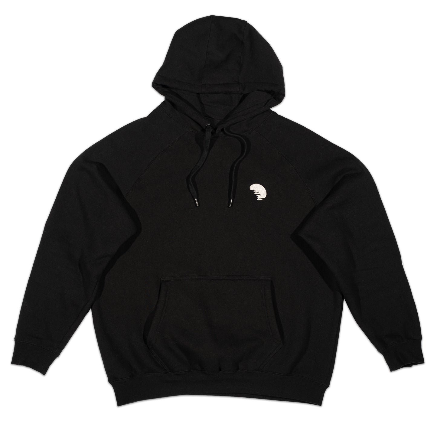 Minimal Moon Embroided Hood